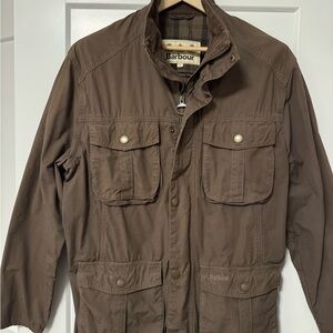Barbour Brown Military Field Jacket